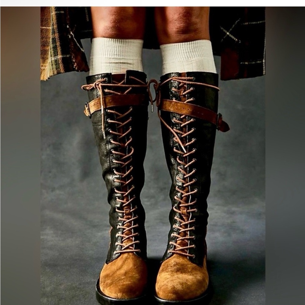 NWT We the Free Bowden Lace Up Boots